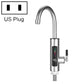 Smart Household Digital Display Instant Hot Kitchen Electric Faucet, Plug:, EU Plug, US Plug, UK Plug