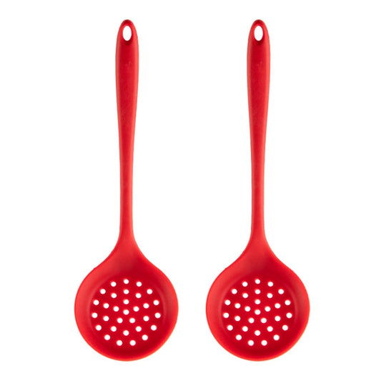 Non-stick High Temperature Resistant Silicone Cookware, Style:Food Clip, Spatula, Soup Spoon, Leak Spoon, Spaghetti Claw, Rice Spoon, Leak Shovel