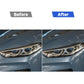 For 2019-2024 BMW 8 Series G14 2pcs /Set Universal Headlight Eyebrow Sticker