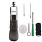 Leather Hand Seam Sewing Machine DIY Leather Carving Stitching Tool Device, A, B