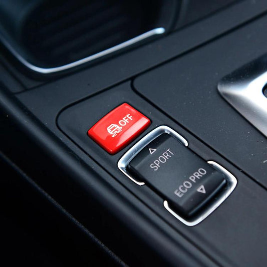 For BMW 1234 Series F Chassis Gear Shift ESP Anti-slip Button, Red, Black, Blue