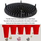 Car Wash Barrel Gravel Filter Isolation Net, Large 26cm, Small 23.5cm