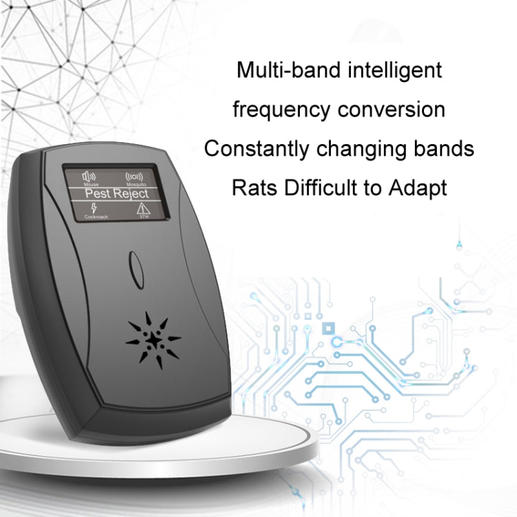 Household Mute Low Power Ultrasonic Insect Repeller, Specification:, EU Plug, UK Plug
