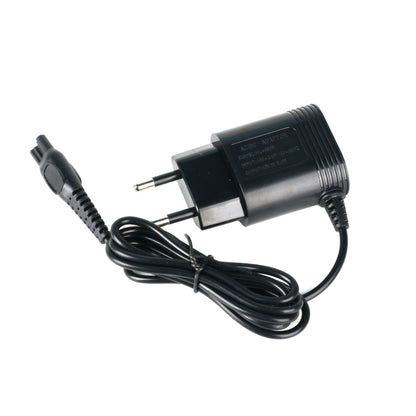 PHILIPS shaver charger adapter with EU plug and black power cord