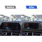 For 2019-2024 BMW 8 Series G14 Right-hand Drive 2pcs /Set Navigation Screen Frame Sticker, Right-hand Drive