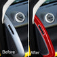 For 2011-2015 Benz Smart Fortwo 4pcs /Set Door Storage Vent Stickers