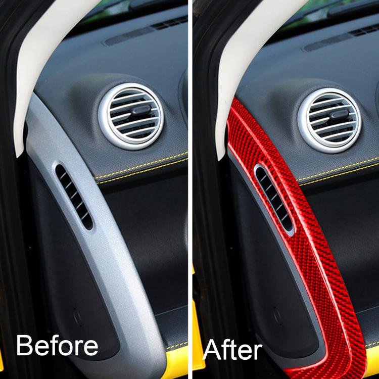 For 2011-2015 Benz Smart Fortwo 4pcs /Set Door Storage Vent Stickers