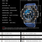 SMAEL 8049 Waterproof Sports Watch Men Multi-function Night Light Electronic Watch