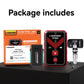 KONNWEI Tire Pressure Monitoring System Connector Supports Bluetooth Version 5.2, TK100+Sensor+OBD