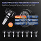 KONNWEI Tire Pressure Monitoring System Connector Supports Bluetooth Version 5.2, TK100+Sensor+OBD