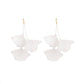 Long Exaggerated Fabric Art Handmade Petal Earrings, E1908-21 Blue, E1908-22 Yellow, E1908-23 Red, E1908-24 Pink, E1908-25 Black, E1908-26 White, E1908-27 Blue, E1908-28 Red, E1908-29 Black, E1908-30 Yellow, E1908-31 Pink, E1908-32 White, E1908-33 Blac...