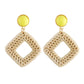 Bamboo Vine Handmade Woven Earrings Bosomia Style Earrings, E2002-1 Ear Hook Circle, E2002-2 Black Frame, E2002-3 Yellow Frame, E2002-4 Blue Frame, E2002-5 Knock Pattern Circle, E2002-6 Knock Pattern Deep Cake, E2002-7 Knock Pattern Water Drop         ...
