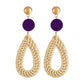 Bamboo Vine Handmade Woven Earrings Bosomia Style Earrings, E2002-1 Ear Hook Circle, E2002-2 Black Frame, E2002-3 Yellow Frame, E2002-4 Blue Frame, E2002-5 Knock Pattern Circle, E2002-6 Knock Pattern Deep Cake, E2002-7 Knock Pattern Water Drop         ...