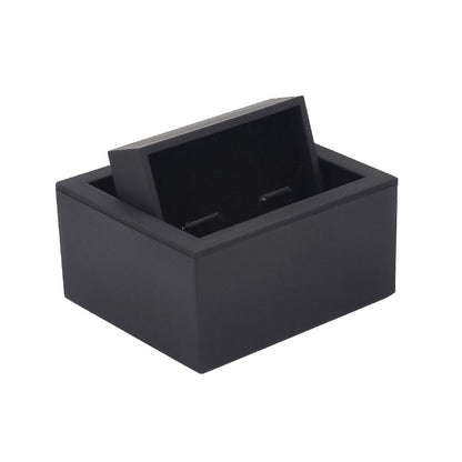 Cufflinks Box Twist Flip Frosted Matte Gift Box, Twist Dual Line