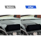 For 2019-2024 BMW 8 Series G14 Left-hand Drive Dashboard Speaker Frame Sticker, Left-hand Drive
