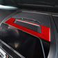 For 2019-2024 BMW 8 Series G14 Left-hand Drive Dashboard Speaker Frame Sticker, Left-hand Drive