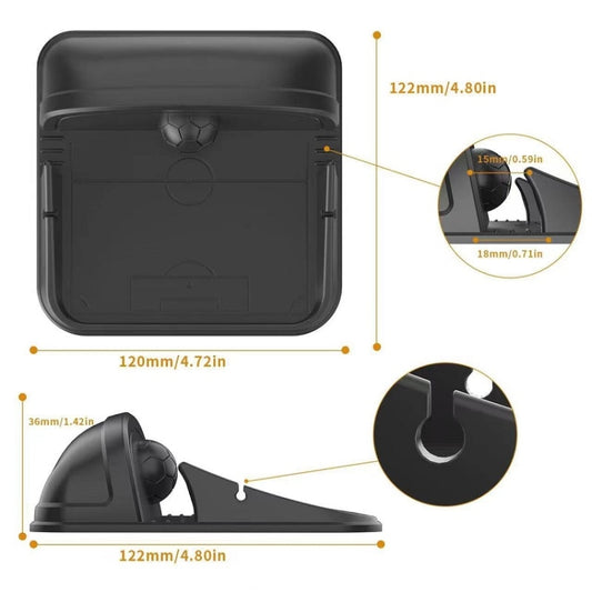 Vehicle Dashboard Mobile Phone Navigation Silicone Bracket, Silicone Bracket