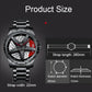 BINBOND D002 Car Hub Dial Multifunctional Waterproof and Wear-resistant Men's Watch
