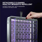 Wall-mounted mosquito killer lamp with hand removing front grille cover for cleaning