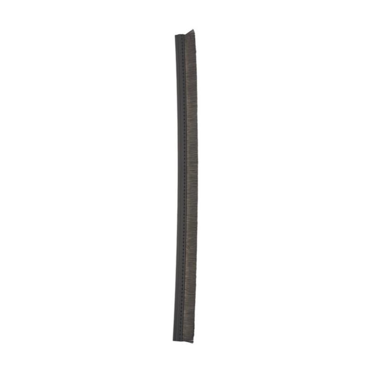 Replacement felt brush strip, dark charcoal plush felt single long piece