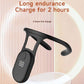 Black hanging neck posture corrector with LCD screen and control button
