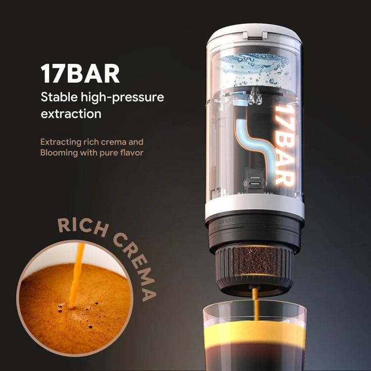 ICafilas ME2410 USB Rechargeable Coffee Maker Portable Outdoor Capsule Coffee Machine