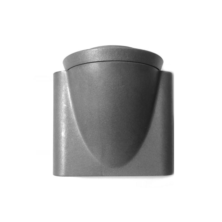 Dyson hair dryer anti-flying nozzle attachment, gray curved shroud