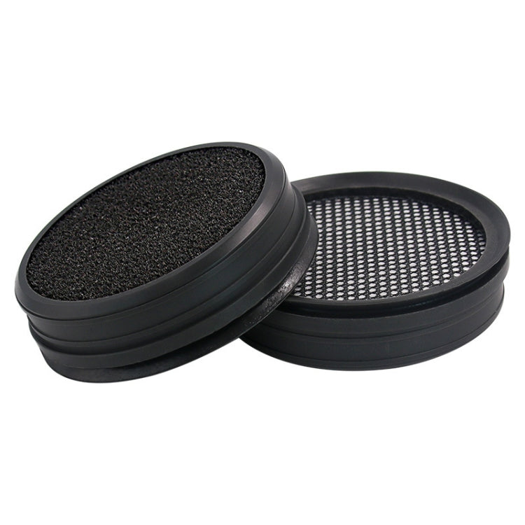 Philips vacuum cleaner filter set, dark foam and mesh circular discs