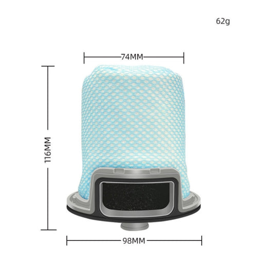 For Roborock T7S / T7S PLUS / S7 /G10  Vacuum Cleaner Front Filter Accessories, Front Filter