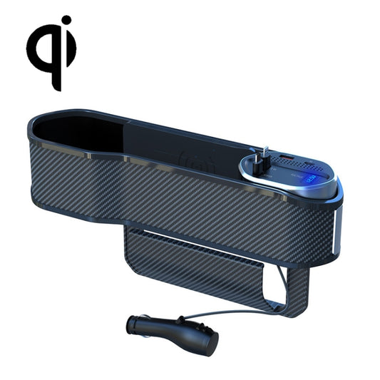Vehicle Seat Gap Storage Box Organizer Front Seat Console Side Pocket ,Spec:, Wireless Charging Ordinary  Wire, No Wireless Charging Ordinary Wire, Wireless Charging Upgrade Wire, No Wireless Charging Upgrade Wire