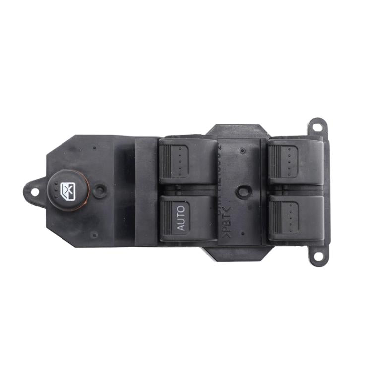 Power window master switch with AUTO and window icons on black panel