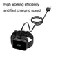 Smart watch charger with black wrist strap dock and USB cable