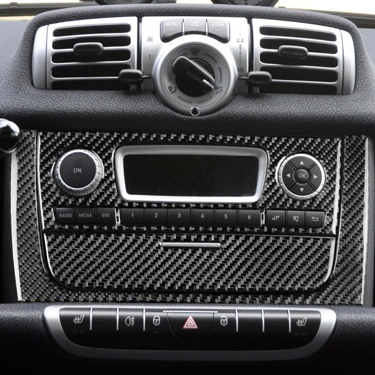 For 2011-2015 Mercedes-Benz Smart 3pcs /Set CD Panel Stickers