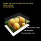Cross-section diagram of glossy photo paper layers: wood pulp base and ink coatings