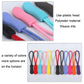 10-pack assorted color zipper cord pullers with textured plastic end caps