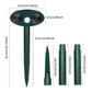 Outdoor Solar-Powered Ultrasonic Animal Repellent, 708, 708B