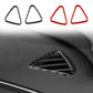 For Chevrolet Malibu 2016-2024 2pcs /Set Left-hand Drive Instrument Vent Decorative Sticker