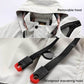 White hooded casual jacket with removable hood and windproof drawstring