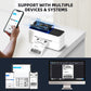 Phomemo PM241-BT Bluetooth Address Label Printer Thermal Shipping Package Label Maker, US, EU