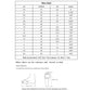 Kids shoe size chart with US, CN/UK, and inches measurement table