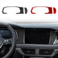 For Volkswagen Sagitar 2019-2023 2pcs /Set Left-hand Drive Dashboard Decoration Stickers