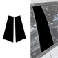 For BMW 4 Series M4 2pcs /Set Left and Right Drive Universal B-pillar Decorative Sticker