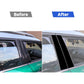 For 2017-2023 BMW Mini F60 6pcs /Set Left and Right Drive Universal B-pillar Decorative Sticker