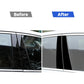 For BMW 3 Series G20 Universal B-pillar Decorative Sticker for Left and Right Drive