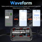 KONNWEI BK400 battery monitor with display text and two attached wire leads