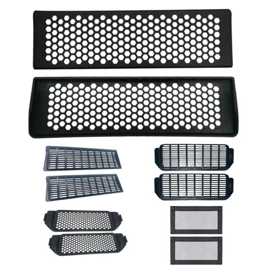 Protective Cover for Air Outlet Under Car Seat Air Conditioning Air Intake Filter, For Tesla Model Y Buckle Model, For Tesla Model Y Horizontal Bar, For Tesla Model 3 Horizontal Bar, For Tesla Model 3 Buckle Model, For Tesla Model 3/Y Mesh Model