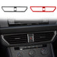 For Volkswagen Sagitar 2019-2023 2pcs /Set A Model Left-hand Drive Central Control Air Outlet Sticker
