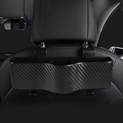 Car Seat Back Storage Box Rear Hanging Cup Holder