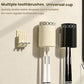 Electric Toothbrush Holder Minimalist Wall-Mounted Toothbrush Mouthwash Cup Hanging Storage Rack