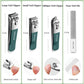 Four-piece stainless steel nail grooming set: clippers and nano nail file